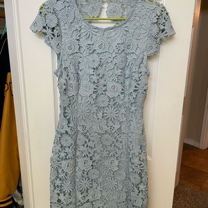 Lulu’s blue lace dress